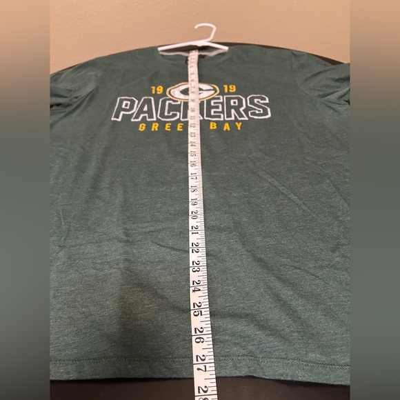 NFL Team Apparel Heather Green Shirt - Picture 3 of 5